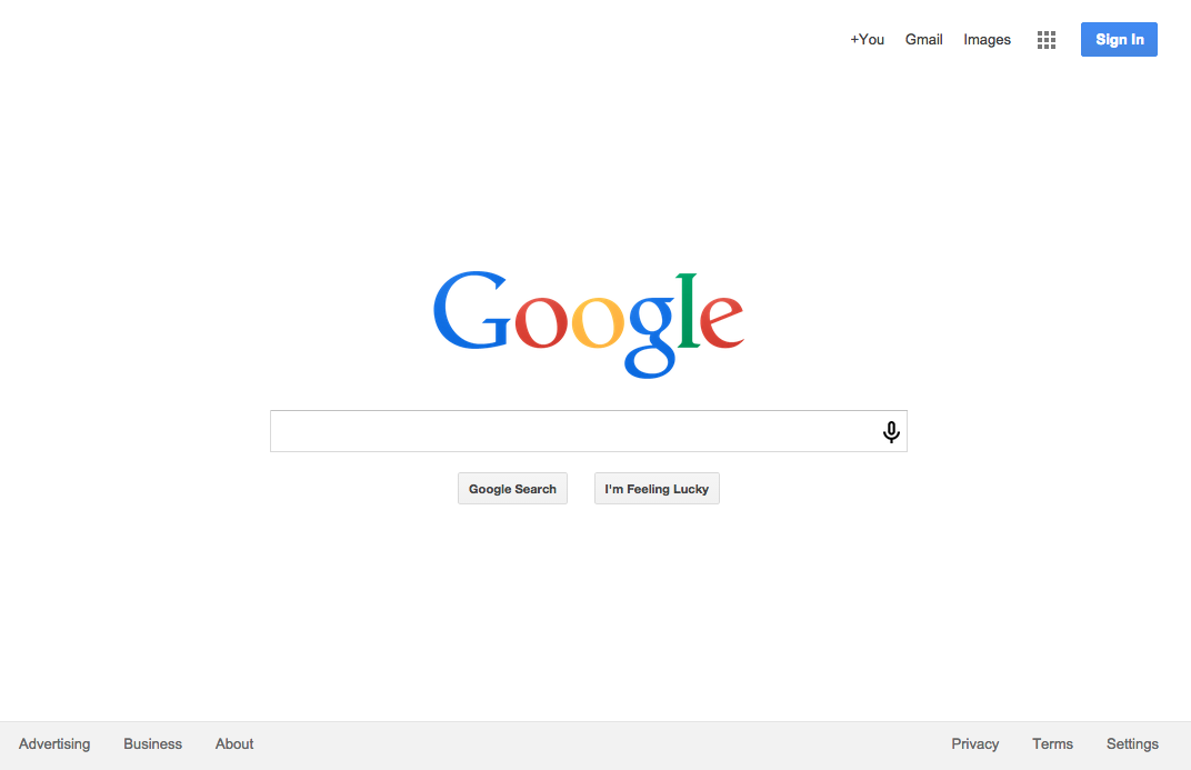 Josh Archer rebuild of Google homepage for The Odin Project